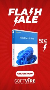 WINDOWS 11 PRO FLASH SALE